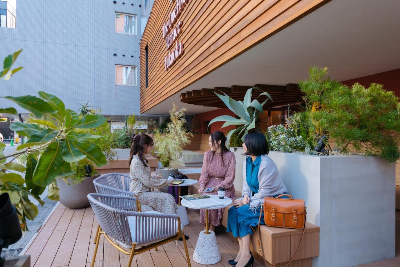 Hotel The Onefive Terrace Fukuoka Fukuoka  Esterno foto